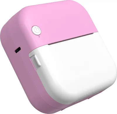 Produktbild von Mini drukarka termiczna Wielofunkcyjna przenośna drukarka do naklejek Natychmiastowe drukowanie zdjęć bez atramentu Obsługa połączenia BT dla smartfona z 6 rolkami papieru 57 mm Kompatybilny z systemem iOS Android do pokwitowania obrazu Notatka Etykieta Dzieci DIY