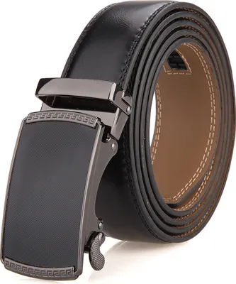 Produktbild von SAMTOBELY Gürtel Herren Automatik Gürtel mit Automatikschließe-3,5cm Breite