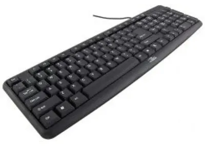 Zdjęcie produktu dla Esperanza TK102, Pełnowymiarowy (100%), Przewodowa, PS/2, Czarny