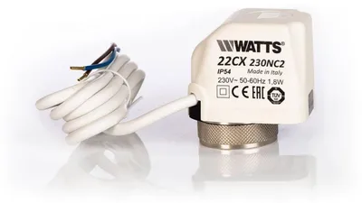 Produktbild von Watts Ventilantrieb, 22CX230NC2, 230V/NC, 1 Stk.