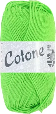 Produktbild von Lana Grossa - Cotone Neon 0217 neongrün