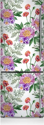 Produktbild von Magnetfolie Aufkleber Kühlschrankmagnete 70x190 cm - Blumenstrauß der Pfingstrose