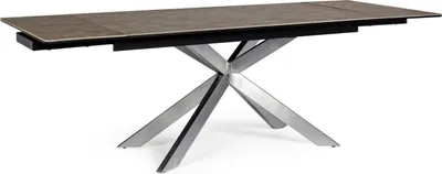 Produktbild von Ausziehtisch Arzachel 160-240 x 76 x 90 cm Edelstahl und Keramik