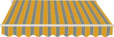 Produktbild von VANA 3 x 2,5 m stabile Aluminium Gelenkarmmarkise SP1105/SPD050