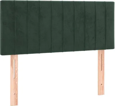 Produktbild von Kopfteil Dunkelgrün 90x5x78/88 cm Samt