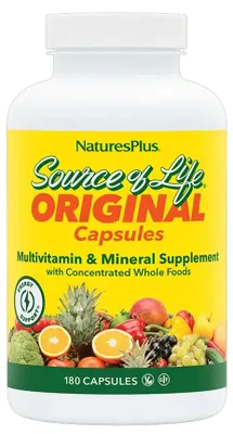 Produktbild von Natures Plus Source of Life - 180 Kapseln