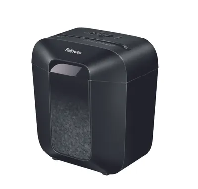 Produktbild von Fellowes Powershred LX25M, Partikelschnitt-Zerkleinerung, 4x12 mm, 11,5 l, 3000 mm/min, 6 Blätter, P-4