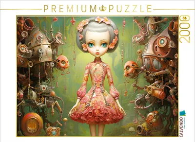Produktbild von CALVENDO Puzzle Verspielte Technik | 2000 Teile Lege-Größe 90x67cm Foto-Puzzle für glückliche Stunden