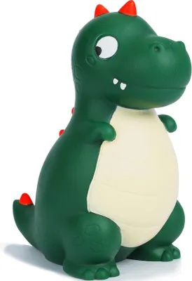 Obrázek produktu pro Zelená dinosaurusová pokladnička pro děti – dárek k narozeninám