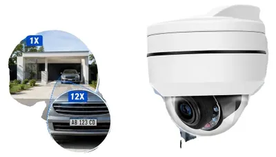 Obrázok produktu pre Bezpečnostná kamera, 4K HD, detekcia pohybu, 4K POE PTZ kamera
