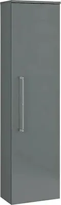 Image de Armoire haute Orion, 148,6 × 40,2 × 22 cm, gris
