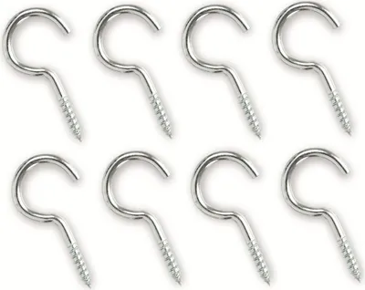 Produktbild von MASTERPROOF Schraubhaken, 64 mm, 8 Stück