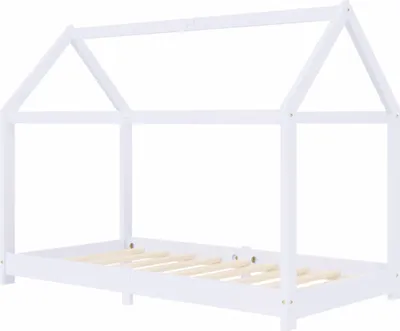 Obrázok produktu pre vidaXL Detská posteľ Biela masívna borovica 80 x 160 cm