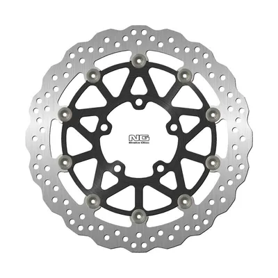 Produktbild von Ng Vordere Bremsscheibe Für Kawasaki Z1000/Zzr1400 '17-20 (310X80X5.5Mm) (5X10.5Mm) Wave Floating (Aluminium Center)