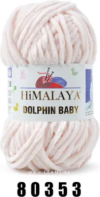 Zdjęcie produktu dla Włóczka Dolphin Baby Himalaya Brzoskwiniowy Gruba Poliestrowa 80353