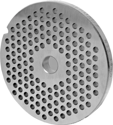 Produktbild von Fleischwolfscheibe, Lochscheibe aus Inox Stahl Größe 32 in 4,5 mm Bohrung von WolfCut