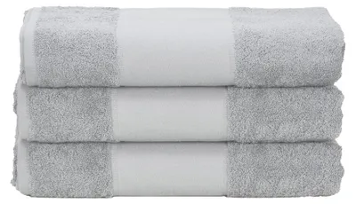 Image de ARTG - Serviette « Print-Me » LT1261 (taille unique) (gris clair)