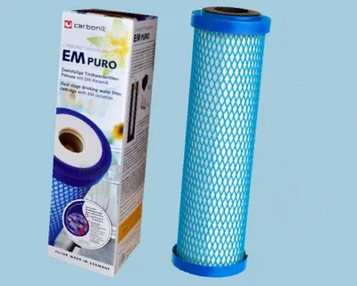 Zdjęcie produktu dla Filtr do wody Prime Invention EM PURO Filtr z węglem aktywnym Carbonit Sanuno i Vario