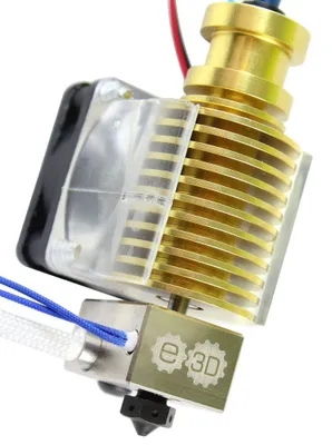 Obrázek produktu pro E3D V6 Gold Edition HotEnd – 1,75 mm – 12 V