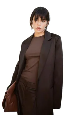 Immagine prodotto di Blazer oversize in raso, marca Zara, taglia L, per donna