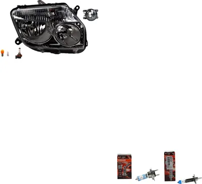 Produktbild von Scheinwerfer + Osram Night Breaker Laser passend für Dacia Duster 04/10-12/13 R 260100067R 8200074008 6202E1 00006202E1 6710027 0000620639 6206 Johns