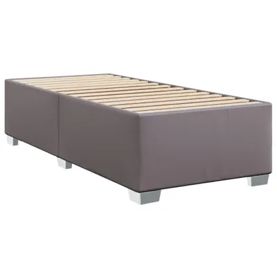 Produktbild von Bettgestell Grau 90x190 cm Kunstleder