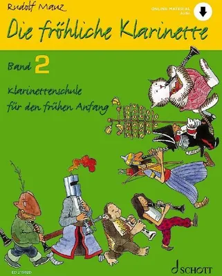 Produktbild von Die fröhliche Klarinette Band 2