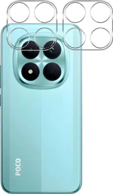 Produktbild von Kameraschutz für Xiaomi POCO M8 PRO 5G [2 Stück] Kamera Schutzfolie Durchsichtiges gehärtetes Glas Folie Rückseite Linse Kratzschutzfolie Linsenschutz Phonillico®