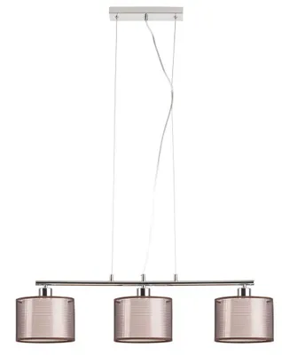 Zdjęcie produktu dla Lampa wisząca z abażurami E27 3x60W kolor chrom 2630 Anastasia Rabalux