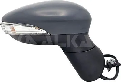 Produktbild von ALKAR 6142406 Außenspiegel Seitenspiegel Rechts für FORD B-MAX (JK) Asphärisch Grundiert Elektrisch