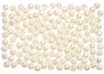Produktbild von Wachsperlen, D 3 mm, Lochgröße 0,7 mm, Perlmutt, 150Stk/ 1 Pck [HOB-698061]