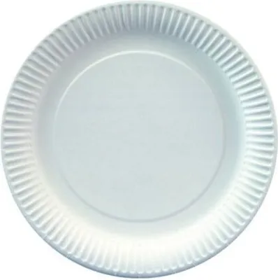 Produktbild von 20 tradingbay24 Teller, Pappe rund Ø 23 cm weiss tbU90263