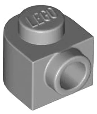 Productafbeelding van 10x LEGO Rundstein 1 x 1 x 2/3 Halbkreis verlängert mit Seite Noppe (3386) – Einzelteile
