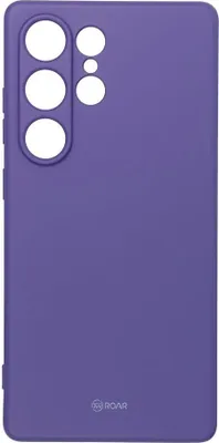 Image de Roar Housse colorée pour téléphone portable - convient au Samsung Galaxy S25 Ultra Lila