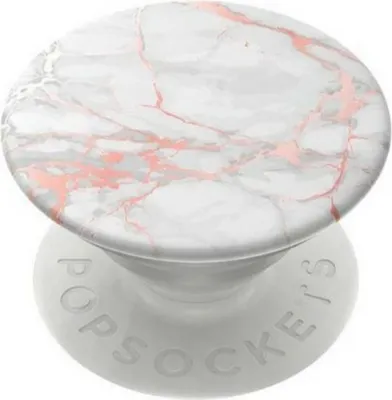 Produktbild von PopSockets - PopGrip - Rose Gold Lutz Marble - Fingerhalter fürs Handy