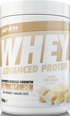Produktbild von Per4m Whey Advanced Protein (900g) White Chocolate - Eiweiße - Molkenprotein-Mischung