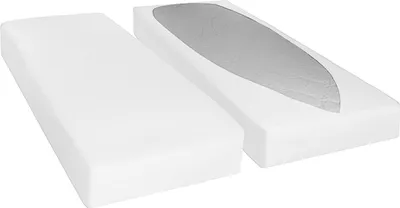 Produktbild von Schnellspannbetttuch mit Gummizug - 90x200x30 - weiß
