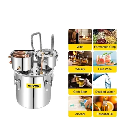 Obrázek produktu pro Destilační přístroj na alkohol, objem 50 litrů, sada pro domácí vaření piva, 50 litrů