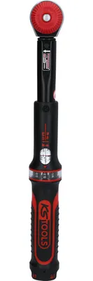 Produktbild von KS TOOLS Werkzeuge-Maschinen GmbH 1/4" ERGOTORQUE®precision Ratschen-Drehmomentschlüssel Drehknopf, 1-5Nm (516.1402)