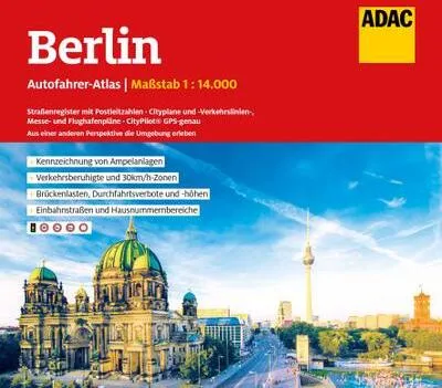 Produktbild von ADAC Autofahreratlas Berlin 1:14.000