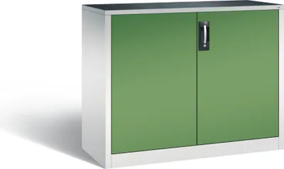 Produktbild von C+P Flügeltürenschrank Acurado, H1000xB1200xT500mm, 7035/6011