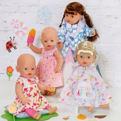 Obrázek produktu pro ZAPF Creation BABY born Deluxe 4 Seasons Set Příslušenství pro panenky