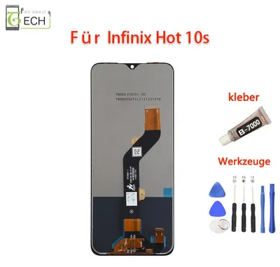 Produktbild von Für Infinix Hot 10S X689 LCD Display Touchscreen Bildschirm