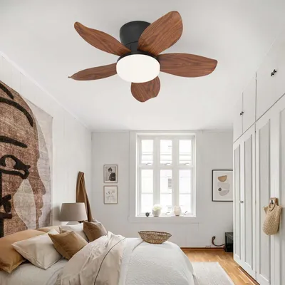 Obrázok produktu pre Moderný stropný ventilátor s LED osvetlením a diaľkovým ovládaním