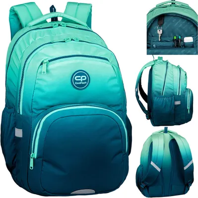 Produktbild von COOLPACK PICK GRADIENT BLUE LAGOON Schulrucksack Schultasche 23L