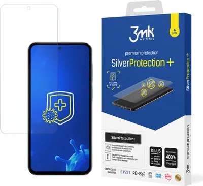 Produktbild von 3mk Display Antimikrobielle Schutzfolie SilverProtection+ für Samsung Galaxy M35 0,21mm Self-Heal