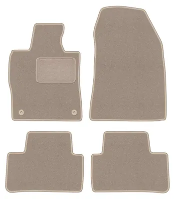 Immagine prodotto di Tappetini in moquette per Opel Astra VI 2021- (hatchback/station wagon) – set 4 pezzi, beige, su misura – Wielganizator LUX