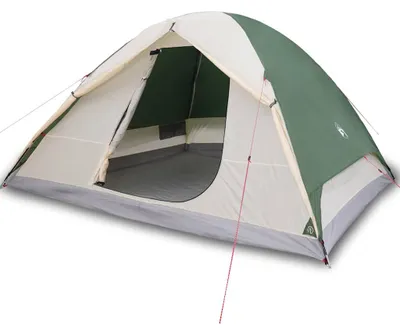 Produktbild von vidaXL Kuppel-Campingzelt 6 Personen Grün Wasserdicht