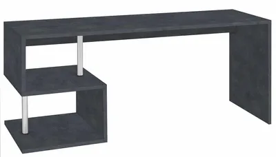 Immagine prodotto di Scrivania con 2 Ripiani 180x60x77,5 cm Esse Ardesia