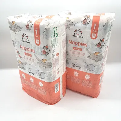 Produktbild von Disney Babywindeln Windel Babybedarf Ultraabsorbierend Magische Pflege Größe 1 2 5 kg 96 Stück